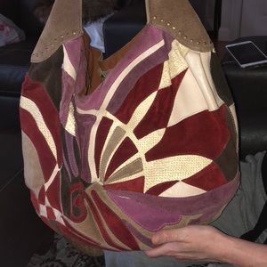 Lucky Brand Suede Bag